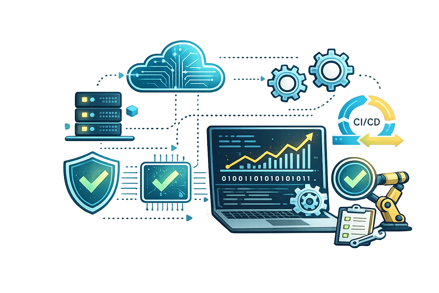 CI_CD workflow illustration